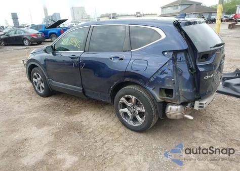 2019 Honda Cr-V Ex-L из США, поврежденный, VIN 5J6RW2H89KA000971